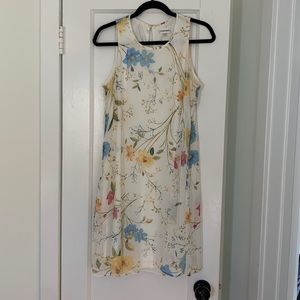 Cute summery floral Calvin Klein dress